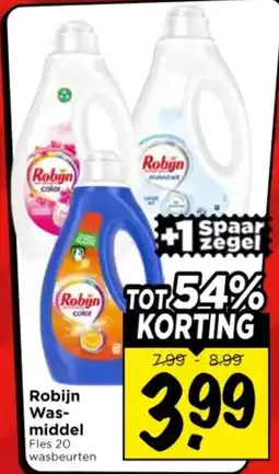 Vomar Voordeelmarkt Robijn Was middel aanbieding