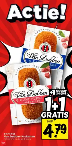 Vomar Voordeelmarkt Van Dobben Kroketten aanbieding