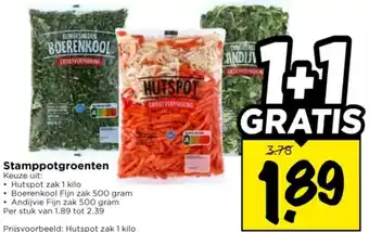 Vomar Voordeelmarkt Stamppotgroenten aanbieding