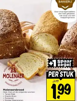 Vomar Voordeelmarkt Molenaersbrood aanbieding