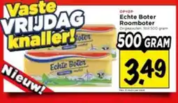 Vomar Voordeelmarkt Echte Boter Roomboter aanbieding