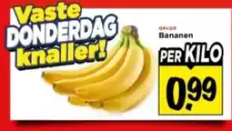 Vomar Voordeelmarkt Bananen aanbieding