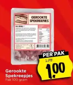 Vomar Voordeelmarkt Gerookte Spekreepjes aanbieding