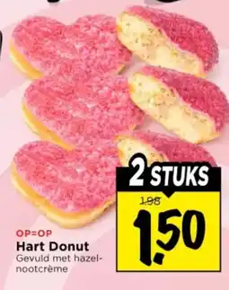 Vomar Voordeelmarkt Hart Donut aanbieding