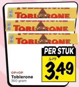 Vomar Voordeelmarkt Toblerone aanbieding