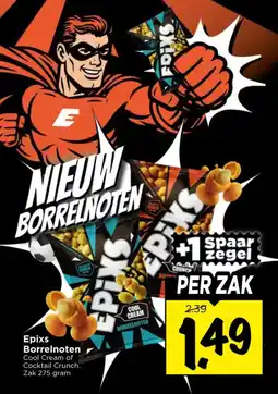 Vomar Voordeelmarkt Epixs Borrelnoten aanbieding