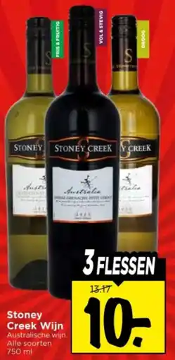 Vomar Voordeelmarkt Stoney Creek Wijn aanbieding