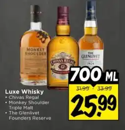 Vomar Voordeelmarkt Luxe Whisky aanbieding