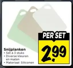 Vomar Voordeelmarkt Snijplanken aanbieding