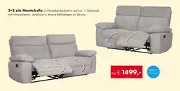 Woonsquare 3+2 zits Montebello aanbieding