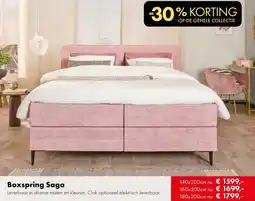 Woonsquare Boxspring Saga aanbieding