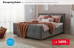 Woonsquare Boxspring Dubai aanbieding