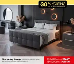 Woonsquare Boxspring Mirage aanbieding
