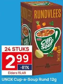 Butlon UNOX Cup a Soup Rund aanbieding