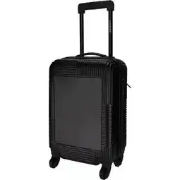 ANWB Norlander Sticker Trolley Handbagage Koffer 38 Liter Zwart aanbieding