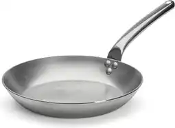 Bol.com De Buyer Carbone Plus Koekenpan met Rvs Handvat - Ø 28cm - Plaatstaal aanbieding