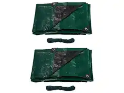 Lidl PARKSIDE Afdekzeil 200 x 300 cm 2-delig aanbieding