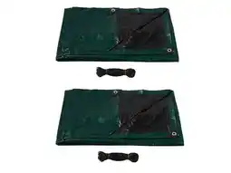 Lidl PARKSIDE Afdekzeil 150 x 600 cm 2-delig aanbieding