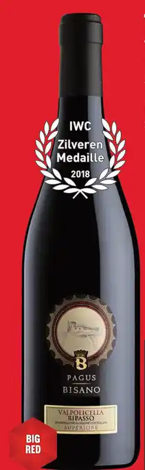 Gall & Gall Pagus Bisano Valpolicella Ripasso Superiore 2018/2019 6*750ml aanbieding