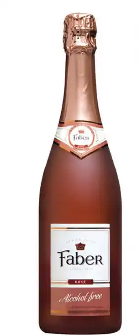 Gall & Gall Faber Sparkling Rose Alcoholvrij 750ml aanbieding