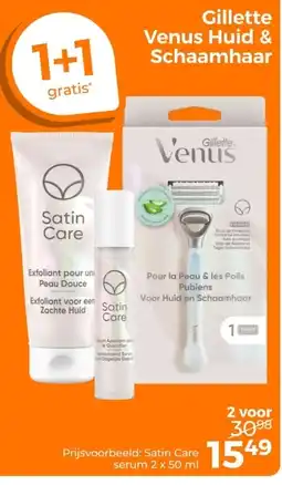 Trekpleister Gillette Venus Huid & Schaamhaar aanbieding