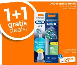 Trekpleister Oral-B opzetborstels aanbieding