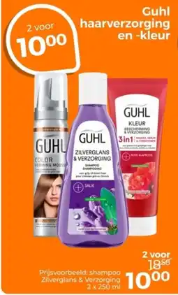 Trekpleister Guhl haarverzorging en -kleur aanbieding