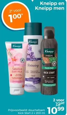 Trekpleister Kneipp en Kneipp men aanbieding