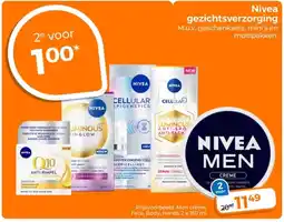 Trekpleister Nivea gezichtsverzorging aanbieding