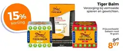 Trekpleister Tiger Balm aanbieding