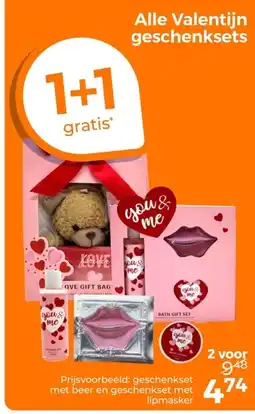 Trekpleister Alle Valentijn geschenksets aanbieding
