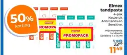 Trekpleister Elmex tandpasta aanbieding