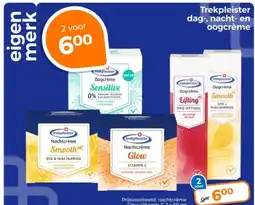 Trekpleister Trekpleister dag-, nacht- en oogcrème aanbieding