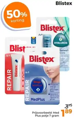 Trekpleister Blistex aanbieding