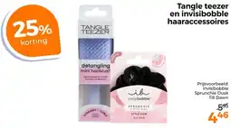 Trekpleister Tangle teezer en invisibobble haaraccessoires aanbieding