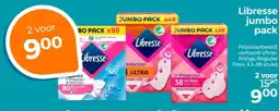 Trekpleister Libresse jumbo pack aanbieding