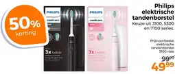 Trekpleister Philips elektrische tandenborstel aanbieding