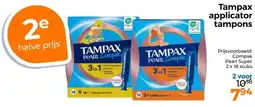 Trekpleister Tampax applicator tampons aanbieding