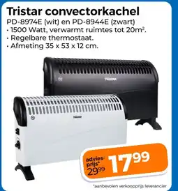Trekpleister Tristar convectorkachel aanbieding