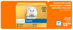 Trekpleister Gourmet Gold kattenvoer mixed selectie mousse aanbieding