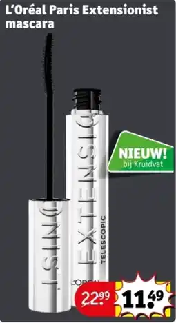 Kruidvat L'Oréal Paris Extensionist mascara aanbieding