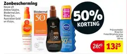 Kruidvat Zonbescherming aanbieding