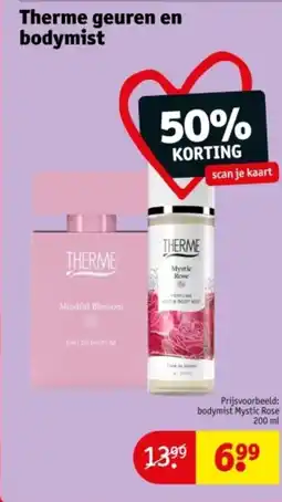 Kruidvat Therme geuren en bodymist aanbieding