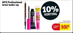 Kruidvat Nyx professional brow make-up aanbieding