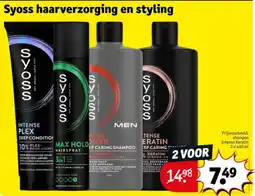 Kruidvat Syoss haarverzorging en styling aanbieding