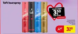 Kruidvat Taft haarspray aanbieding