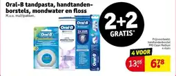 Kruidvat Oral-b tandpasta handtanden- borstels mondwater en floss aanbieding