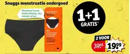 Kruidvat Snuggs menstruatie ondergoed aanbieding
