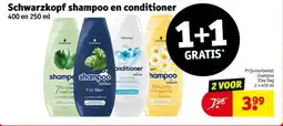 Kruidvat Schwarzkopf shampoo en conditioner aanbieding