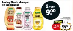 Kruidvat Loving blends shampoo en conditioner aanbieding